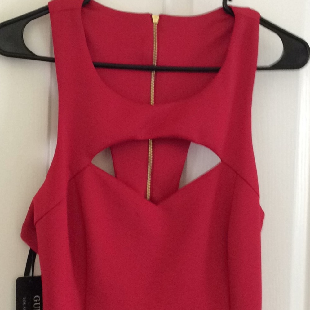 Cherry red dress